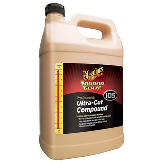 Meguiar's M10501 Mirror Glaze Ultra-Cut Compound, 1 Gallon, Liquid