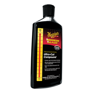 Meguiar's M10508 Mirror Glaze Ultra-Cut Compound, 8 .oz, Liquid