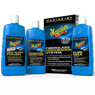 Meguiar's M4965 Marine/RV Fiberglass Restoration System Kit