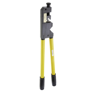 NSI M-500 Mechanical Single-Indent Lug Crimper 500Mcm Extendable Handles Yellow Requires No Dies