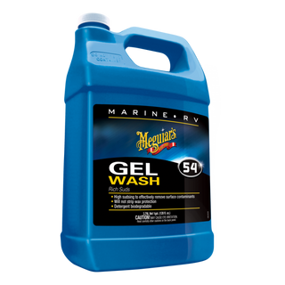 Meguiar's M5401 Marine/RV Rich Suds Gel Wash, 1 Gallon, Liquid