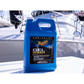 Meguiar's M5401 Marine/RV Rich Suds Gel Wash, 1 Gallon, Liquid