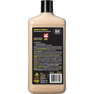 Meguiar's M8532 Mirror Glaze Professional Diamond Cut Compound 2.0, 32 oz.