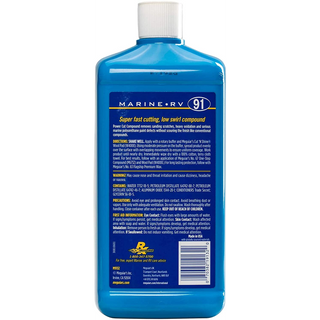 Meguiar's M9132 Marine/RV Professional Grade Power Cut Compound, 32 oz., Liquid