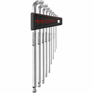 PB Swiss Tools PB 2222.LH-10 90°–100° Key L-Wrenches Set, Hex