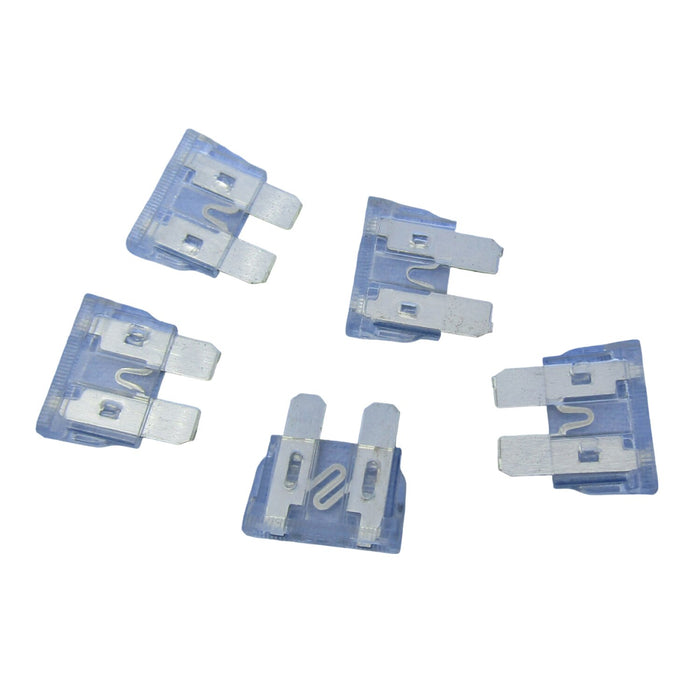 Philmore PAP25 Blade Fuse 25 Amp, Clear, 5-Pack