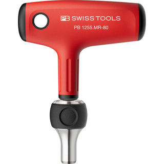 PB Swiss Tools PB 1255.MR-80 CBB Cross Handle Bit Holder, With Ratchet