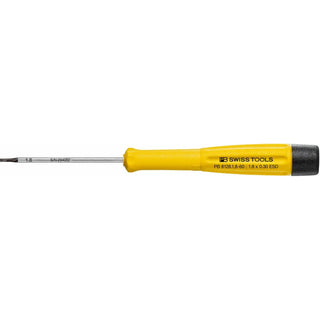 PB Swiss Tools PB 8128.1,8-60 ESD Electronic Screwdriver, Slotted, 1.8mm x 60mm