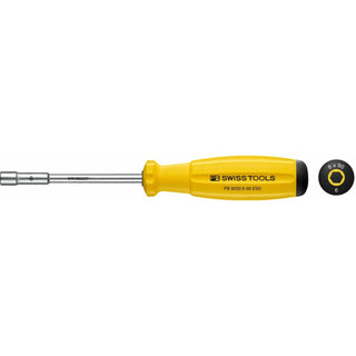 PB Swiss Tools PB 8200.6-90 ESD SwissGrip Socket Screwdrivers Hex ESD - 6 mm