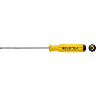 PB Swiss Tools PB 8206.S 4-120 ESD SwissGrip ESD Screwdriver Hex With Ball End 4 mm