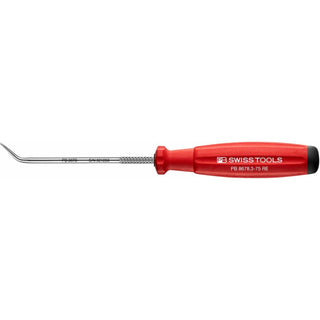 PB Swiss Tools PB 8678.3-75 RE Curved Tip Picktool with SwissGrip Handle