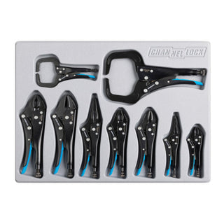 Channellock PC-L1 9PC Locking Pliers Set W/Tray