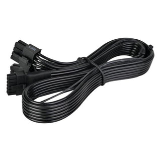 SilverStone PP15-EPS 2 x EPS 8 pin (PSU) to 12+4 pin (GPU) 12V-2x6 PCIe Gen5 Cable