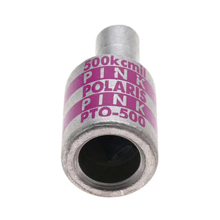 NSI PTO-500 350 MCM Aluminum Offset Pin Terminal – Pink – Aluminum Pin