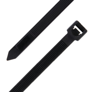 NSI GRP-301750 30”, Black Super Heavy-Duty 175lb Cable Ties, 50 Pack