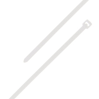 NSI GRP-540 5”, Natural General Purpose 40lb Cable Ties, 100 Pack