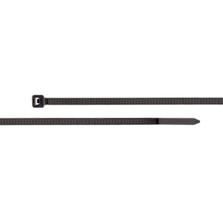 NSI GRP-141200 14”, Black Heavy-Duty 120lb Cable Ties, 100 Pack