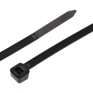 NSI GRP-11750 11 Inch Black General Purpose 75lb Cable Ties, 100 Pack