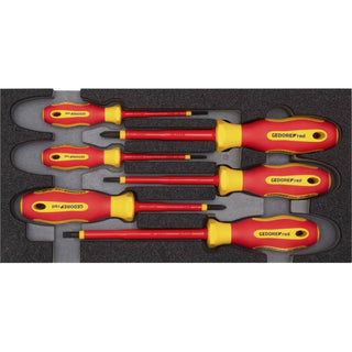 Gedore R22150016 VDE-screwdriver set 2/6 CT-mod. 6pcs