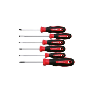 Gedore R38002006 2C-handle-screwdriver set PH+SL 6pcs