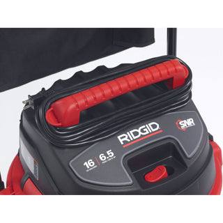 Ridgid 50353 16 Gallon Stainless Steel Wet/Dry Vac with Cart (1610RV)