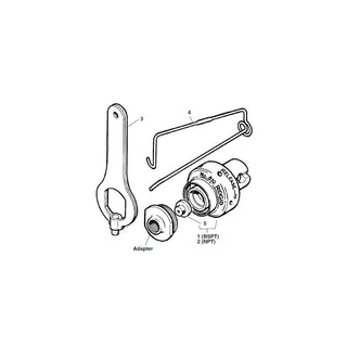 Ridgid 51045 1/4'' NPT Adapter