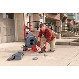 Ridgid 51407 Machine with Gloves and AUTOFEED - 5/8" (16 mm) Pigtail