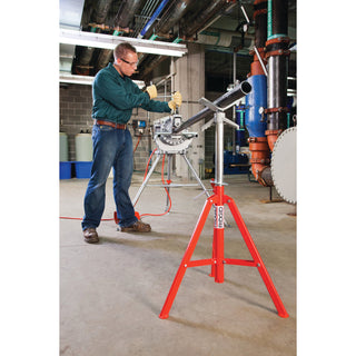 Ridgid 56662 VJ-99 28" - 52" V-Head High Pipe Stand
