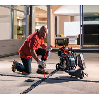 Ridgid 63663 SeeSnake rM200B Reel (165' / 50m) with Self-Leveling Camera powered with TruSense