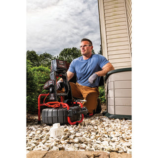 Ridgid 63818 SeeSnake Compact M40 System, includes CS6x VERSA Digital Recording Monitor, 18V Battery and Charger