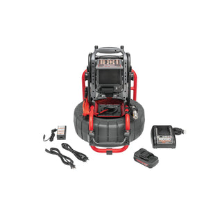 Ridgid 63828 SeeSnake Compact C40 System, includes CS6x VERSA Digital Recording Monitor, 18V Battery and Charger