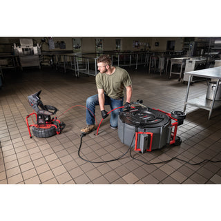 Ridgid 66593 FlexShaft, K9-306 for 3 - 6" Pipes; Includes: 125' 3/8" cable and kit