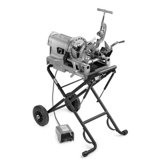 Ridgid 67182 1/2" - 2" NPT Hammer Chuck w/ 250 Folding Wheel Stand