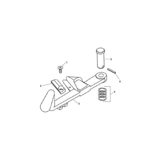 Ridgid 68997 Screw, #8 - 32 X  7/16" Flat Hd Slotted (Pack of 5)