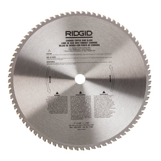 Ridgid 71692 14" Carbide-Tipped Blade 80 Tooth for 614