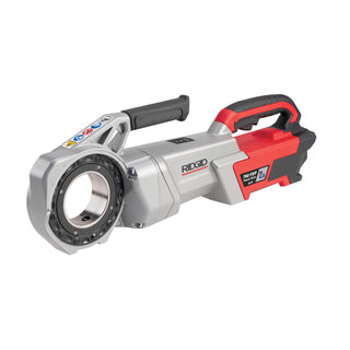 Ridgid 72023 760 FXP Power Drive (12-R), 2x 4Ah FXP Batteries, FXP Charger, 1/2-2" 12-R NPT Die Head Set, Support Arm, Case