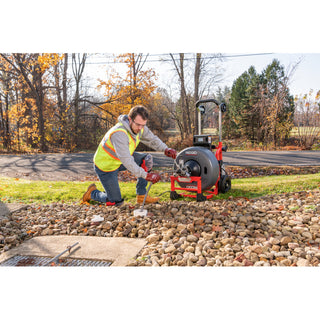 Ridgid 73048 K-4310 FXP 3/4" Drum Machine with FXP Battery-8.0 Ah (Qty-2) & Charger