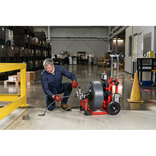 Ridgid 73073 K-4310 FXP 5/8" Drum Machine with FXP Battery-8.0 Ah (Qty-2) & Charger