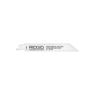 Ridgid 80515 RIDGID Sheet Steel & Steel Pipe 6" (150mm) Reciprocating Saw Blade - 24 Teeth Per in. - 5 Pack