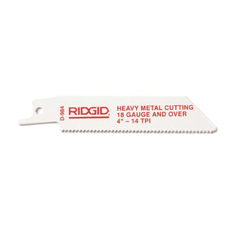 Ridgid 80515 RIDGID Sheet Steel & Steel Pipe 6" (150mm) Reciprocating Saw Blade - 24 Teeth Per in. - 5 Pack
