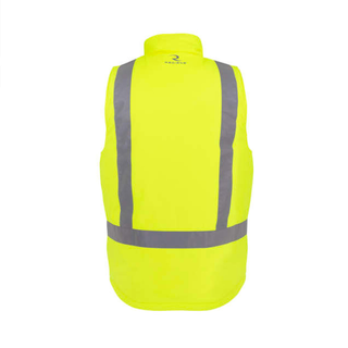 Radians RHG-SV12 Class 2 Reversible Heated Vest - Hi-Vis Green