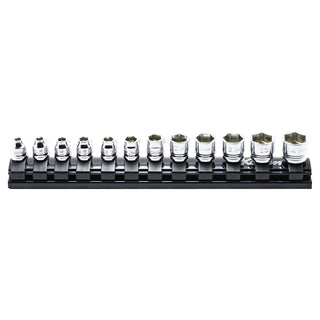 Koken RS2400MZ/12 1/4 In SQ. DR. SOCKET SET 4-14MM 6 POINT Z-SERIES 12 PIECES