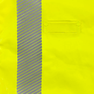 Radians RW08C Class 3 Self-Extinguishing Raincoat - Lime