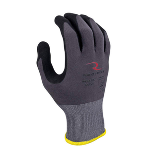 Radians RWG13B Nylon Shell with Foam Nitrile Palm Dip