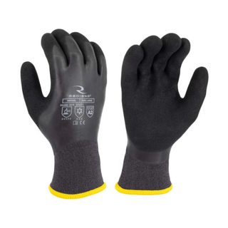 Radians RWG28 Cut Protection Level A2 Dipped Waterproof Winter Gripper Glove