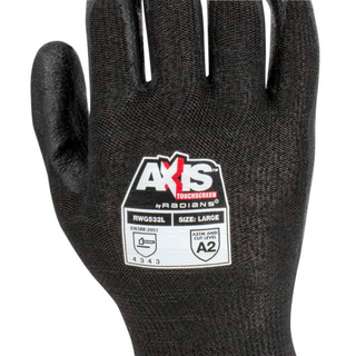 Radians RWG532 AXIS Cut Protection Level A2 Touchscreen Work Glove