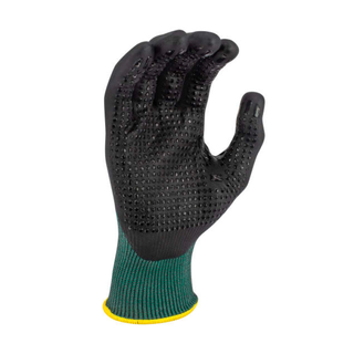 Radians RWG738 TEKTYE A4 Dark Green Nitrile Dip Cut Protective Work Glove