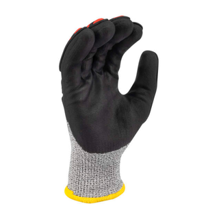 Radians RWG816 Acrylic Lined HPPE Shell with TPR and Nitrile Palm A6 Cut Protective Glove