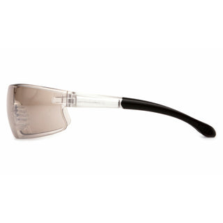 Pyramex S7280ST Indoor/Outdoor Mirror Anti-Fog Lens with Clear Temples