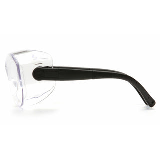 Pyramex S7510SJ OTS XL Clear Lens with Black Temples